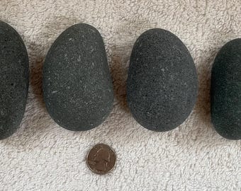 Lake Superior Natural Basalt - Massage - Healing - Spa - Home Therapy - Deep Tissue Body Stones - Chakra - Strong Energy - Untreated