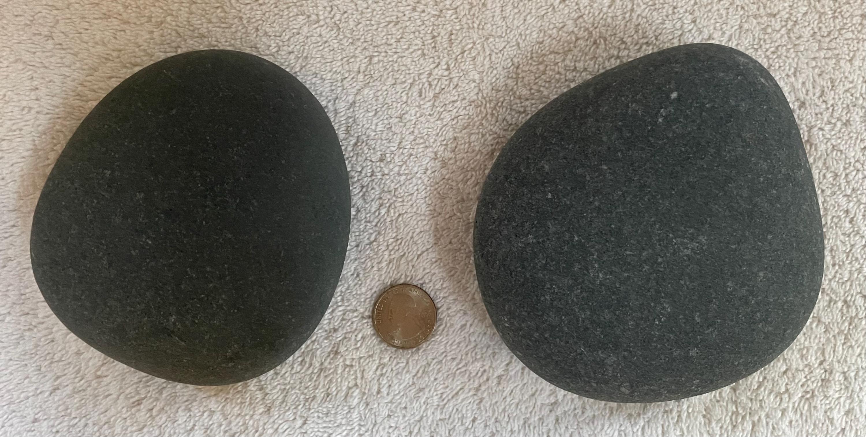 Lake Superior Natural Basalt - Massage - Healing - Spa - Home Therapy - Deep Tissue Body Stones - Chakra - Strong Energy - Untreated