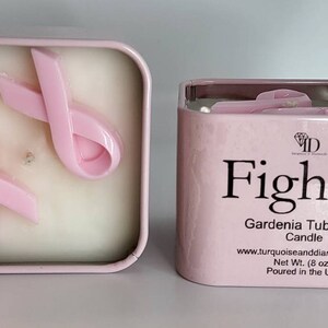 Velas de concientización sobre el cáncer de mama imagen 1