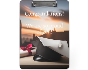 Class of 2024 Clipboard Graduation Gifts for him or her
