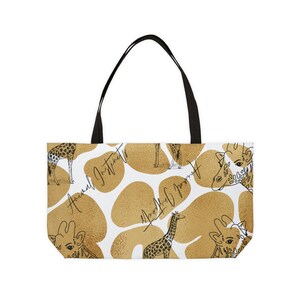 Giraffe Weekender Tote Bag/ Gift for her
