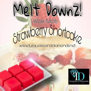 Strawberry Shortcake Wax Melts Food Scented Wax Melts Home Decor Gifts Office Gifts