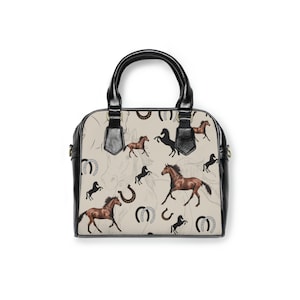 Horse Theme Purse Cowgirl Gift Horse Leather Purse Gifts for her Graduation gift