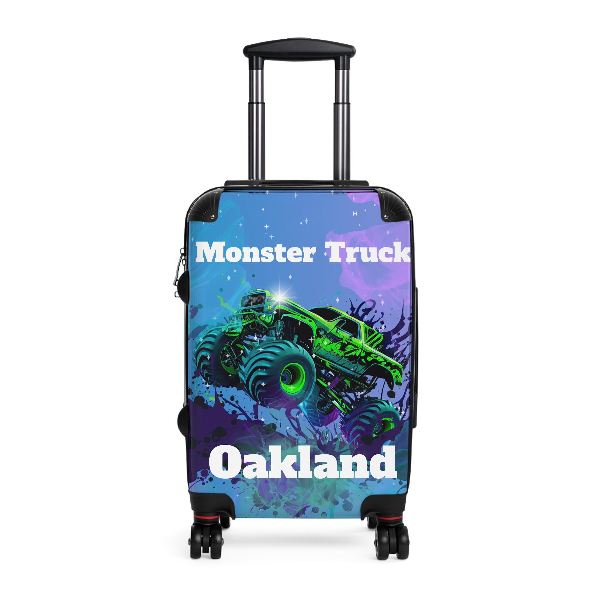 Monster truck suitcase clearance