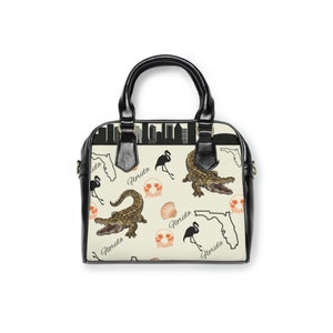 Florida Shoulder Handbag/ Florida Bag/Florida State Bag
