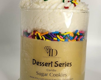 Sugar Cookies Candle/ Dessert Candles/ Fake Food