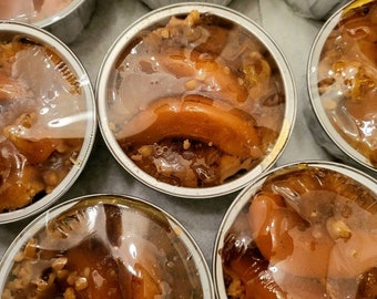 Mini Peach Cobbler Candle or Wax Melts Fake Foods