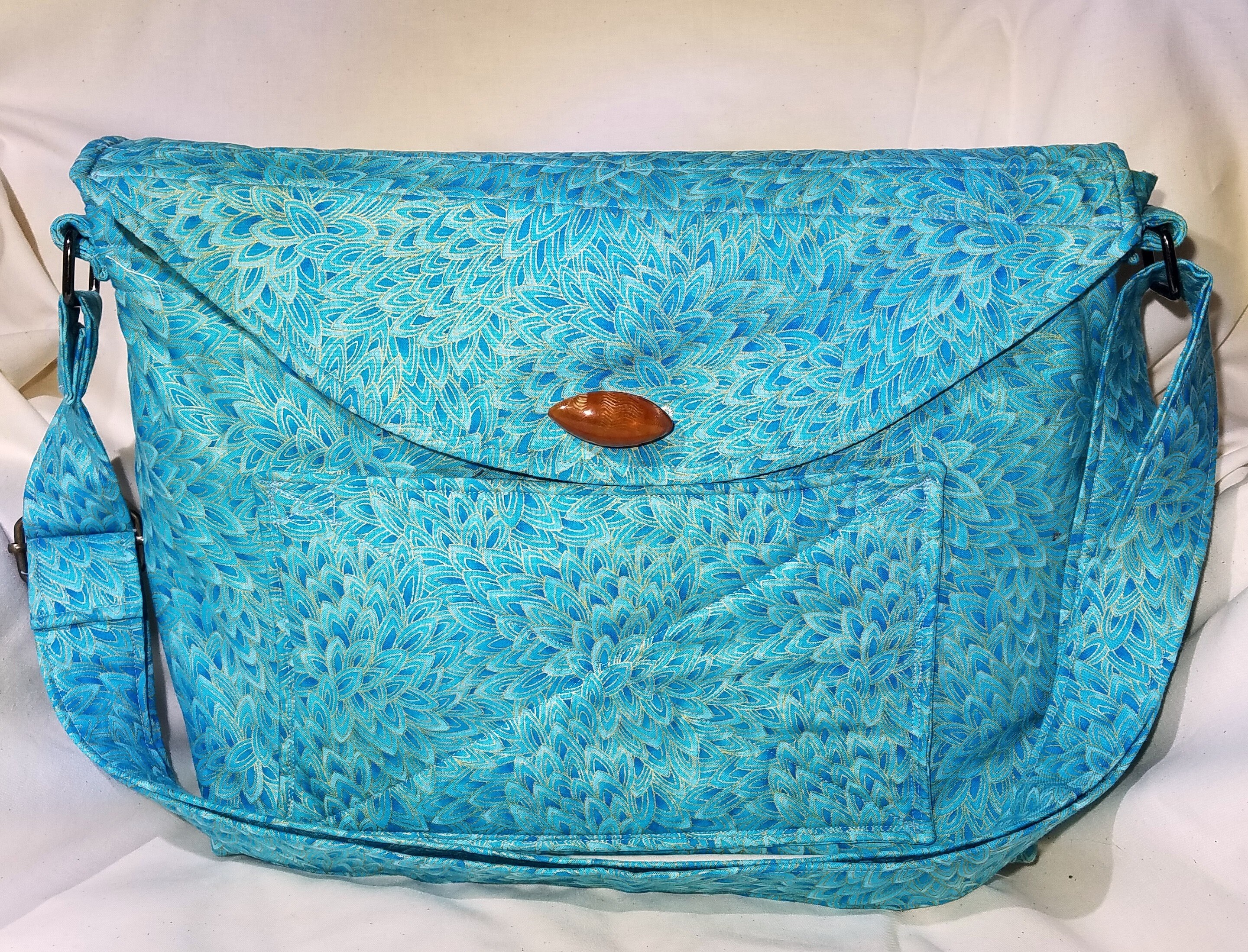 Quilted Messenger Bag Etsy
