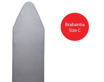 Brabantia Size C Ironing Board Cover – Alumitek Scorch Resistant, 49 x 18 Inch