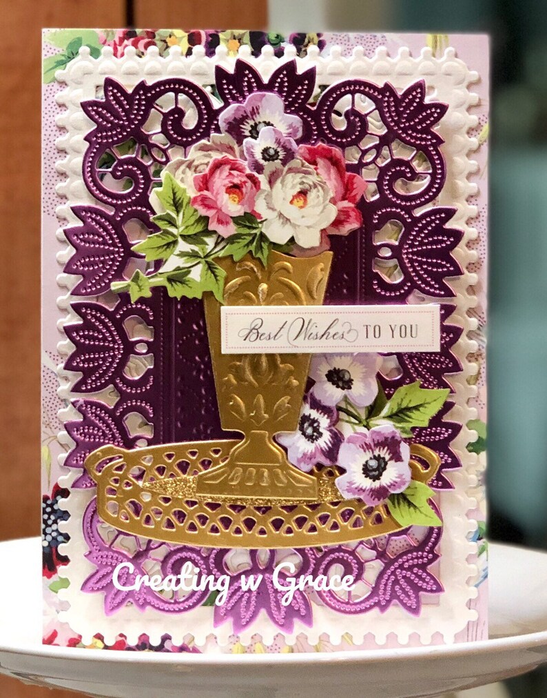 Best Wishes Floral Bouquet Etsy