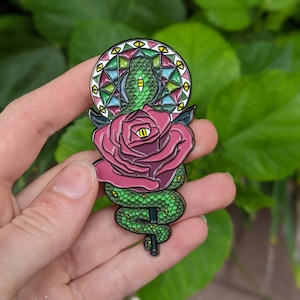 Green Wisdom Protector Pin