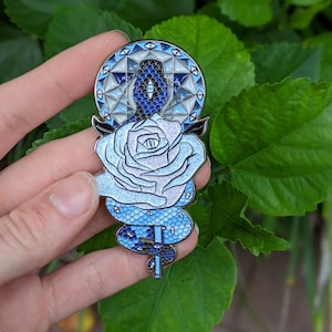 Blue Wisdom Protector Pin