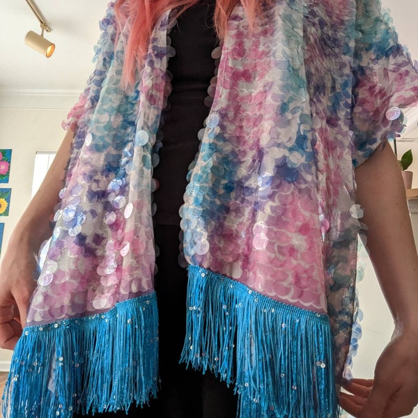 shawl sequin