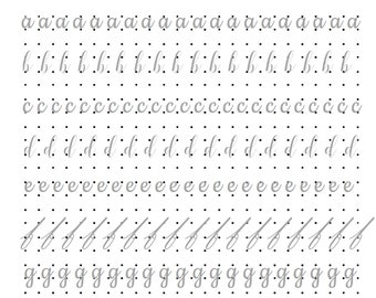 aesthetic handwriting practice sheets aesthetic tumblr
