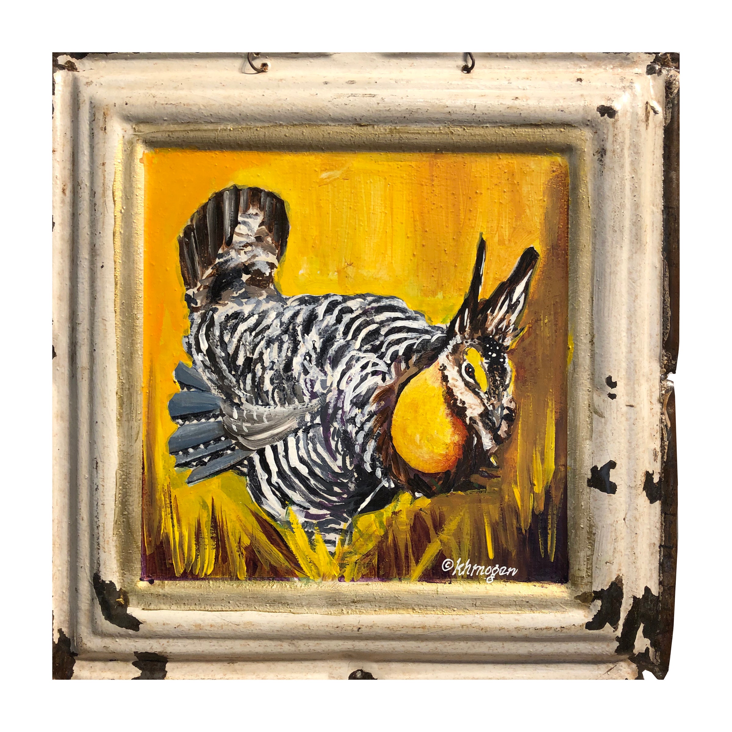 Vintage Metall gemälde Boomer | Etsy