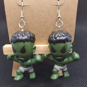 Hulk Earring Set