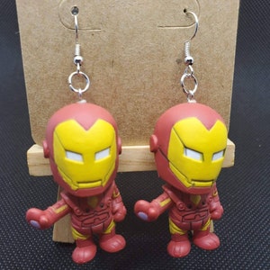 Iron Man Earring Set