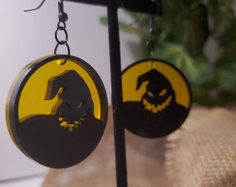Shadow on the Moon earrings