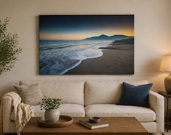 Mourne Mountains Murlough Beach Print | County Down Coastal Art Photography (Irish Seascape Photo)