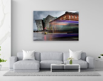 Titanic Hotel Belfast Glider Print | Cityscape Photography, Northern Ireland Wall Art