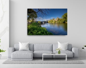 Portadown Bann Bridge Print | County Armagh River Landscape Wall Art
