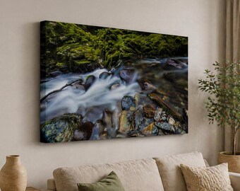 Tollymore Forest Print | Shimna River Woodland Wall Art (Print & Canvas)