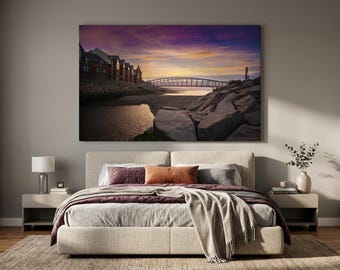 Newcastle County Down Sunrise Print: Irish Landscape Wall Art