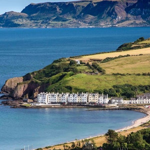 Cushendun , the north coast| County Down Wall Decor | Ireland Landscape Art | Travel Gift | Home Decoration | County Antrim Ireland Wall Art