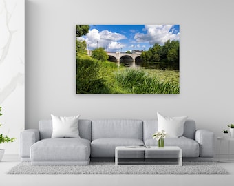 River Bann Bridge Print: Vintage Irish Wall Art, Portadown