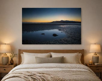 The Mourne Mountains, County Down taken at Tyrella Beach