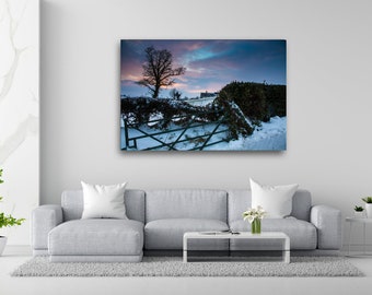Snowy Cabra during the winter