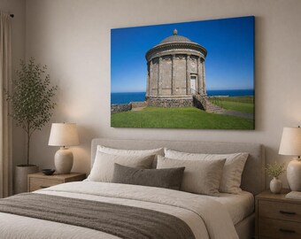 Mussenden Temple Print | Northern Ireland Coastal Photography, County Londonderry Wall Art (Print & Canvas)