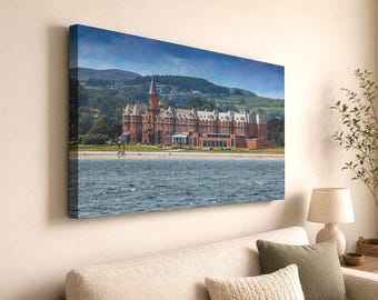 Slieve Donard Hotel Print | County Down Coastal Photography, Irish Seaside Wall Art (Print & Canvas)