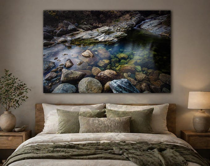 Bloody Bridge Rocks Print | Long Exposure Seascape Photography, County Down Wall Art