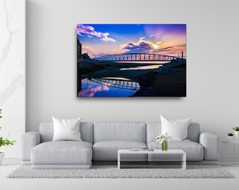 Newcastle, County Down, Bridge at sunrise 2