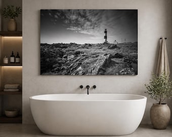 St John’s Point Lighthouse Print | Coastal Ireland Seascape Photography | Nautical Wall Art