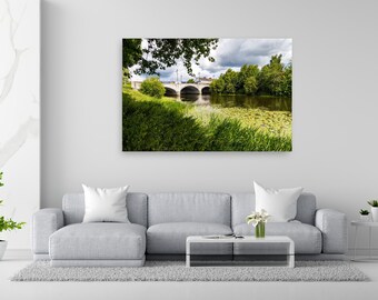 River Bann Bridge Print: Vintage Irish Wall Art, Portadown