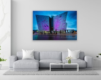 Titanic Museum Belfast at Night: Ireland Landscape Photography
