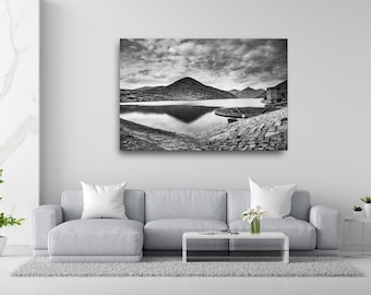Silent Valley Mourne Mountains Print, County Down Landscape Photography Poster