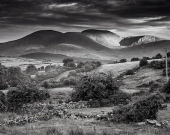 Mourne Mountains Print | County Down Landscape Photography | Northern Ireland Wall Art