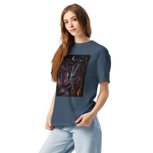 Unisex garment-dyed heavyweight t-shirt