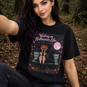 Waiting For Halloween Like ... Comfort Colors Unisex garment-dyed heavyweight t-shirt