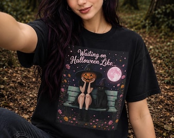 Waiting For Halloween Like ... Comfort Colors Unisex garment-dyed heavyweight t-shirt