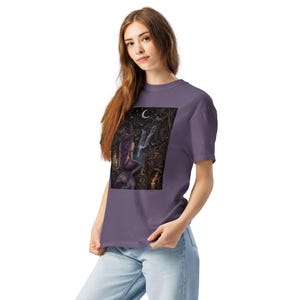 Unisex garment-dyed heavyweight t-shirt