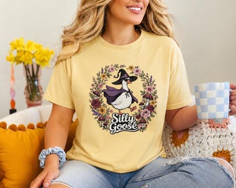 Silly Goose Summer Halloween Tee Comfort Colors Unisex garment-dyed heavyweight t-shirt