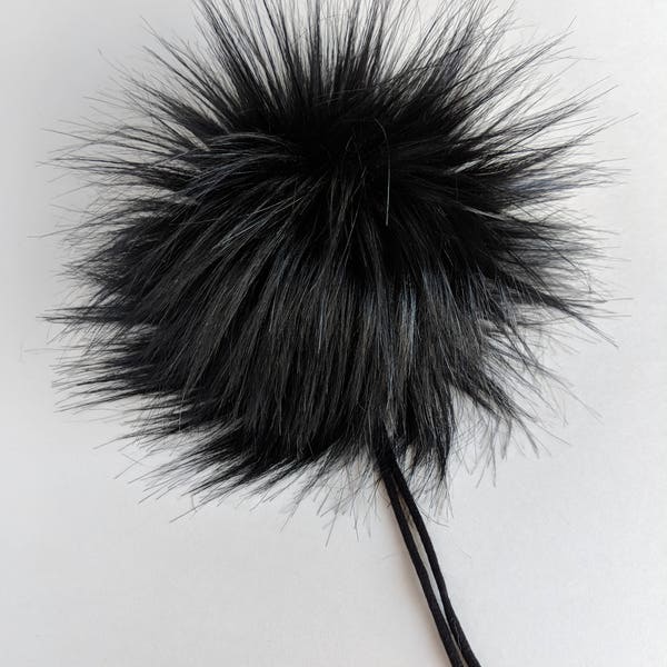 Faux Fur Pom Pom - Etsy