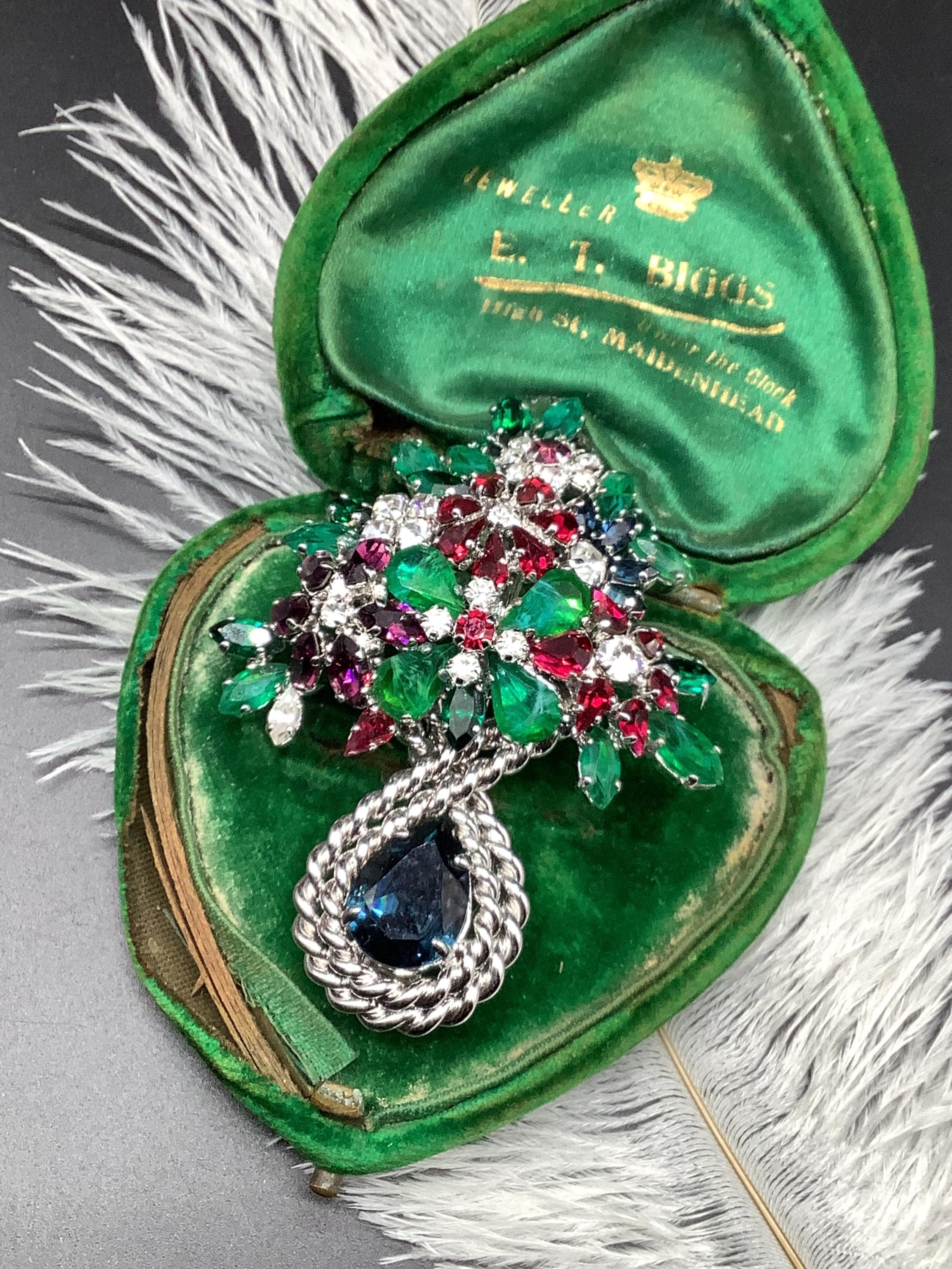 Christian Dior Flower Brooch - Etsy