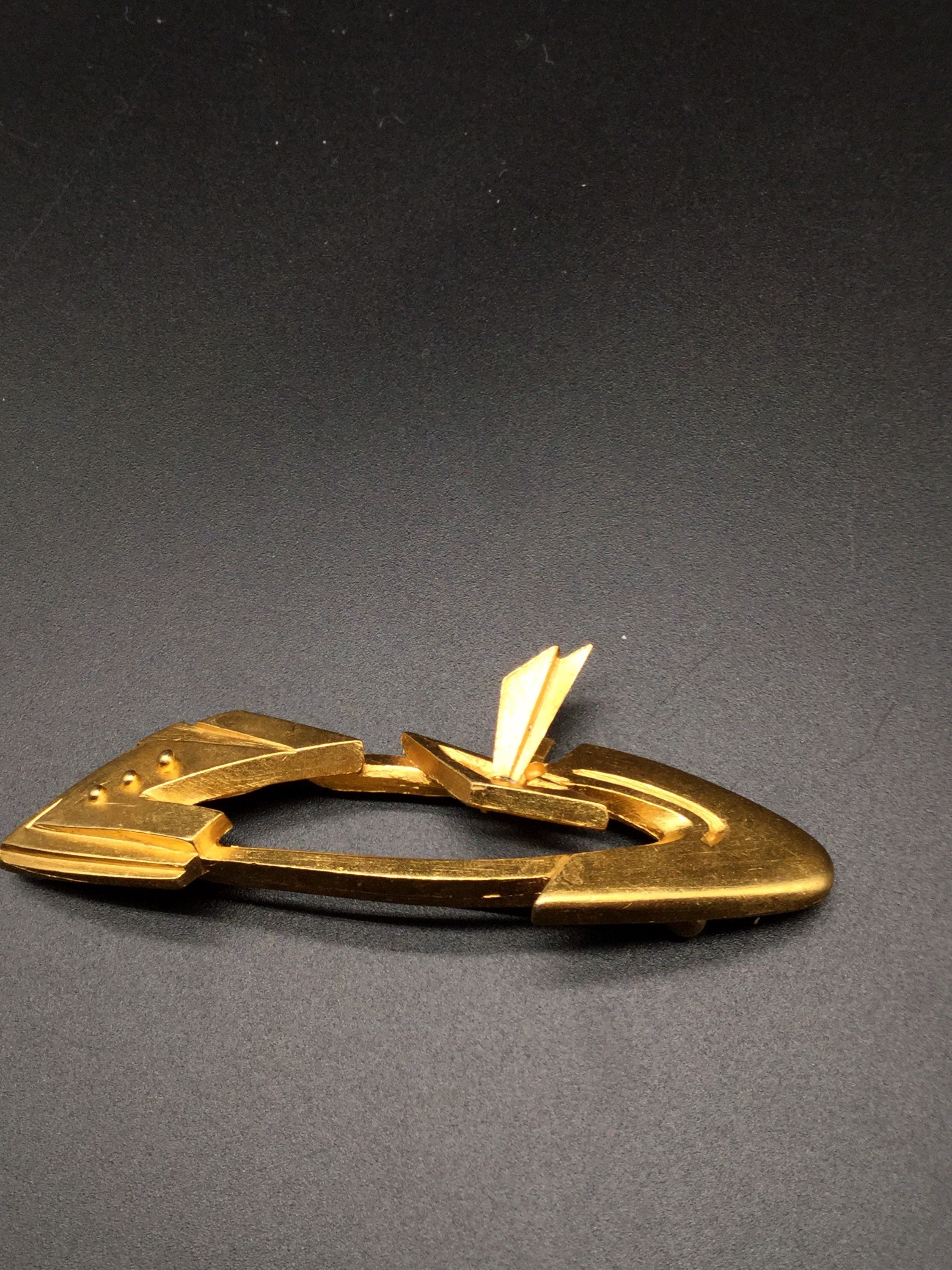 Vintage SIGNED Christian Lacroix Designer Brand Gold Tone Etsy