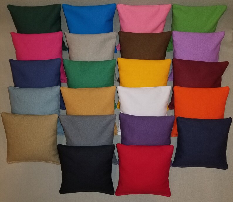 Set Of 8 Cornhole Bean Bags Great Quality FREE SHIPPING Etsy