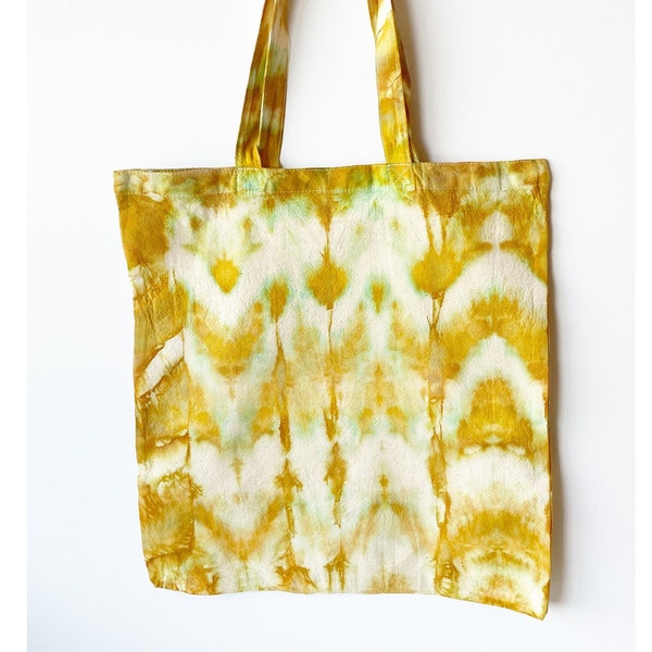 Tie Dye Tote, Canvas Tote Bag, Shopping Bag, Market Bag, Eco Friendly Tote, Reusable Grocery Bag, Zero Waste Tote, Tiedye Bag, Hand-Dyed Bag